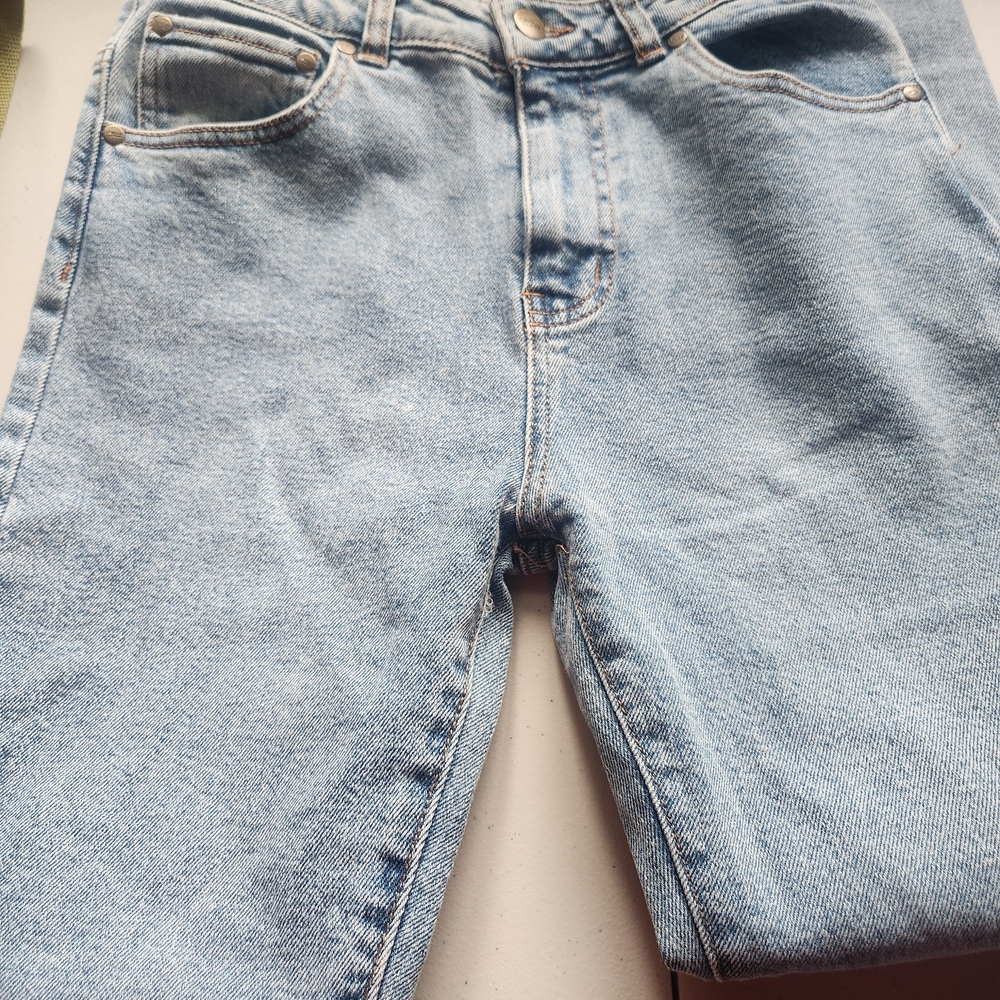 Cavalli Class Light Blue Straight Leg Jeans